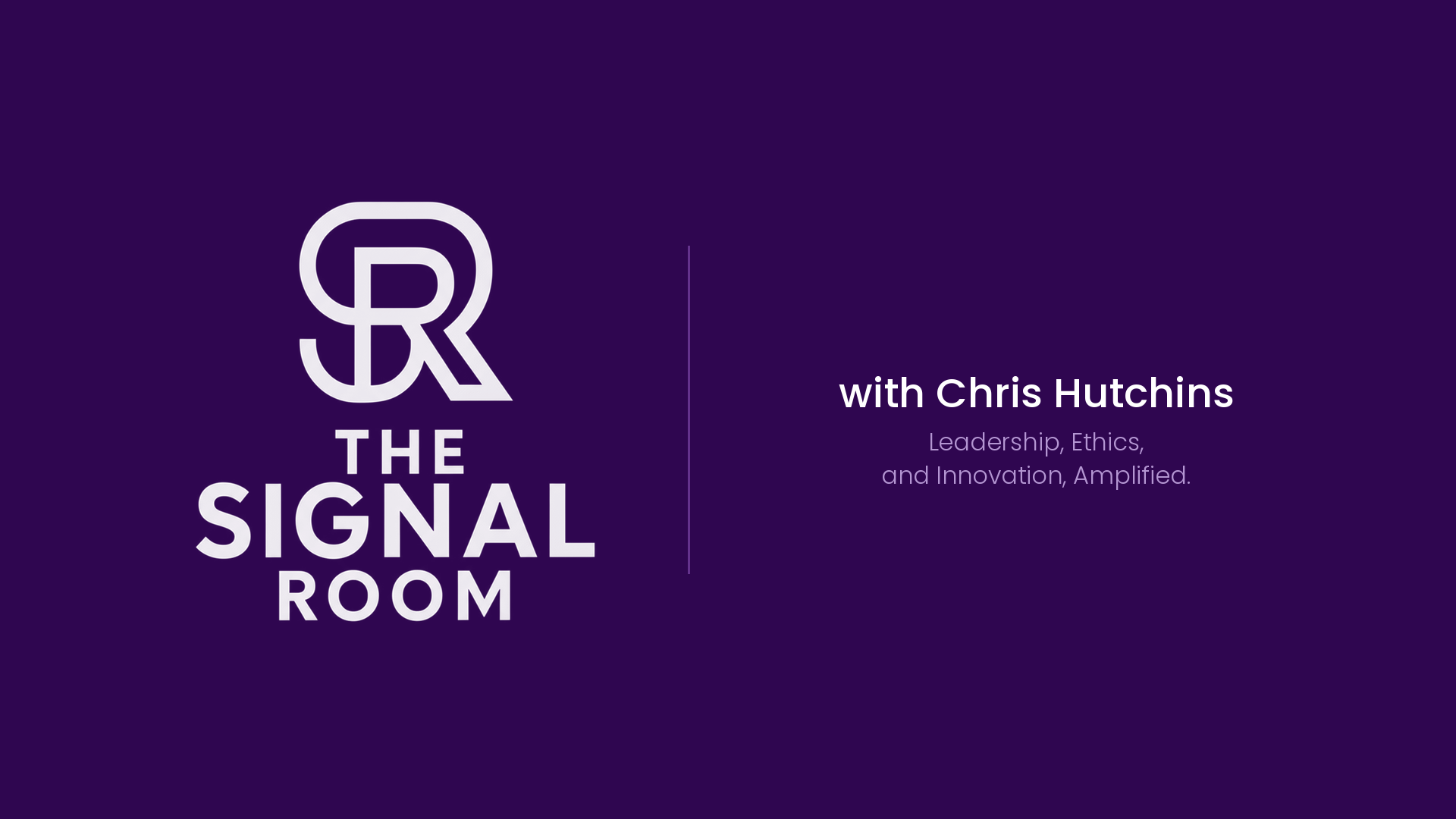 Healthcare AI Strategy & Governance | Signal Room Podcast